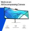 HP Series 5 Pro 49 collu DQHD konferenču monitors - 549pm, 124,5 cm (49 colli), 5120 x 1440 pikseļi, Dual QHD, LCD, 5 ms, Melns