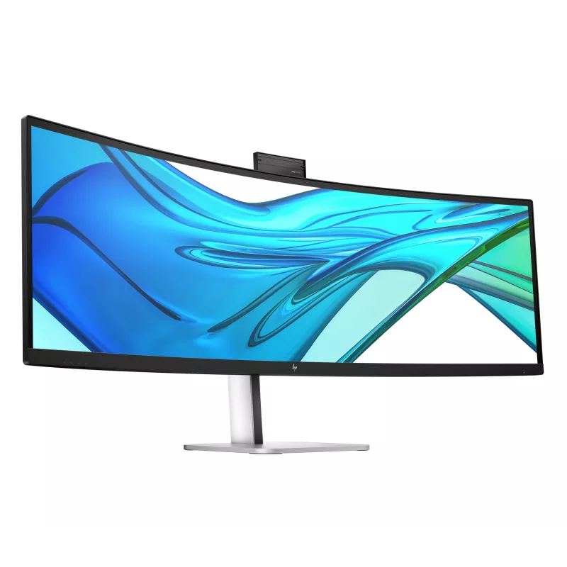 HP Series 5 Pro 49 collu DQHD konferenču monitors - 549pm, 124,5 cm (49 colli), 5120 x 1440 pikseļi, Dual QHD, LCD, 5 ms, Melns