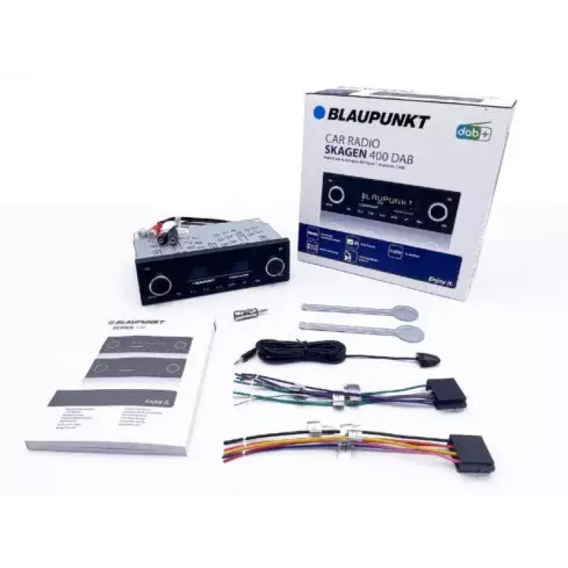 Auto radio Blaupunkt Skagen 400 DAB melns 200 W Bluetooth 4.0 kanāli