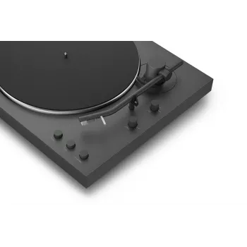 Siksnas piedziņas audio atskaņotājs Sony PS-LX3BT Automatic, melns, Bluetooth aptX/aptX-Adaptive/SBC, 430×367×118 mm