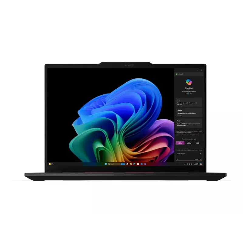 Lenovo ThinkPad T14s G6 Intel | Melns | 14 collas | IPS | WUXGA | 1920 x 1200 pikseļi | Pretatspīduma | Intel Core Ultra 5 | 226V | 16 GB | Pielodēta LPDDR5x | Cietvielu diska ietilpība 512 GB | Intel Arc Graphics 130V | Windows 11 Pro | 802.11be | Bluetooth versija 5.4 | Tastatūras valoda Angļu | Tastatūras apgaismojums | Garantija 36 mēneši | Baterijas garantija 12 mēneši