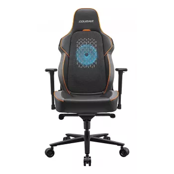 Spēļu krēsls COUGAR Gaming NxSys Aero Cietais sēdeklis Melns/Oranžs