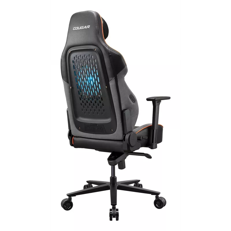 Spēļu krēsls COUGAR Gaming NxSys Aero Cietais sēdeklis Melns/Oranžs