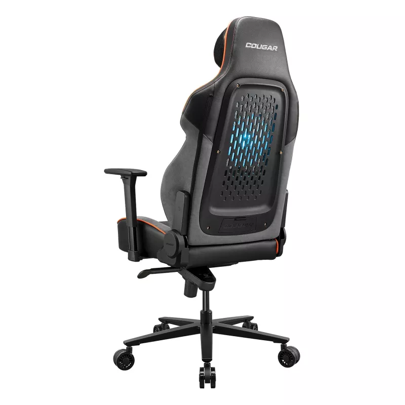 Spēļu krēsls COUGAR Gaming NxSys Aero Cietais sēdeklis Melns/Oranžs