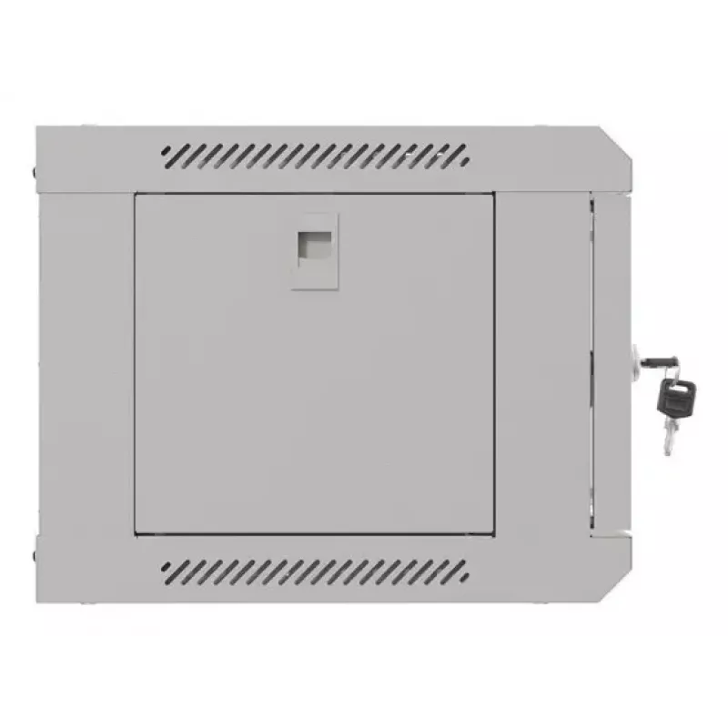 Pie sienas stiprināms rack skapis LANBERG WF03-5304-10S, 4U, 60 kg, pelēks, 281x540x350 mm