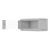 Pie sienas stiprināms rack skapis LANBERG WF03-5304-10S, 4U, 60 kg, pelēks, 281x540x350 mm