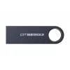 Kingston Technology DataTraveler 128GB SE9 G3 - Dark Nickel, 64 GB, USB Type-A, 3.2 Gen 1 (3.1 Gen 1), 220 MB/s, Capless, Melns