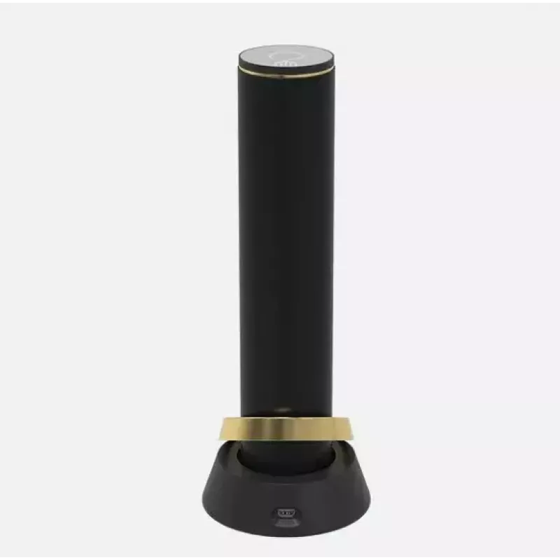 Elektriskais vīna attaisāmais Prestigio PWO104GD, melns/zelts, augstums 228 mm, svars 350 g