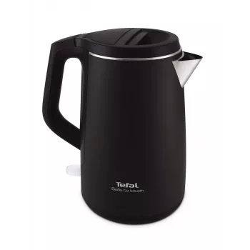 Tefal KO3718 elektriskā tējkanna 1,5 L 2400 W melna, nerūsējošais tērauds