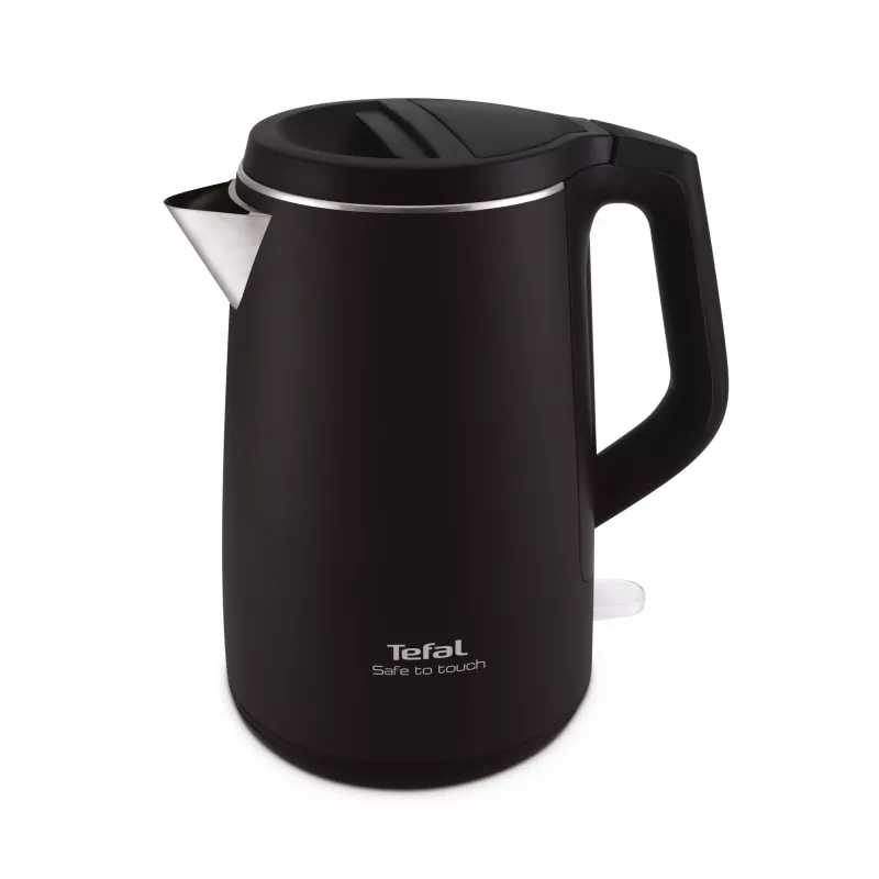 Tefal KO3718 elektriskā tējkanna 1,5 L 2400 W melna, nerūsējošais tērauds