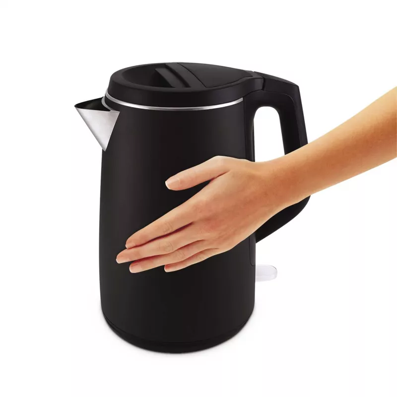 Tefal KO3718 elektriskā tējkanna 1,5 L 2400 W melna, nerūsējošais tērauds