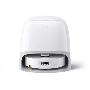 Roborock robotu putekļsūcējs Qrevo Curv 2 Flow — putekļu maiss, 0,325 L, Li‑Ion 5200 mAh, 240 min, balts