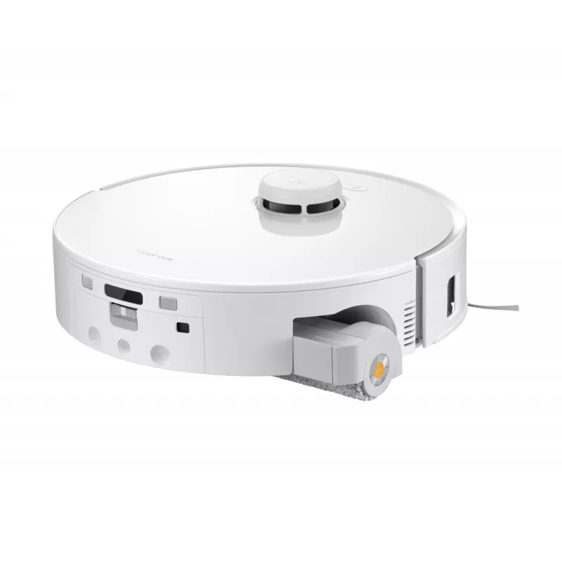 Roborock robotu putekļsūcējs Qrevo Curv 2 Flow — putekļu maiss, 0,325 L, Li‑Ion 5200 mAh, 240 min, balts