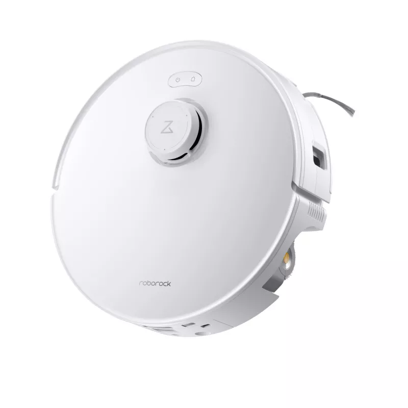 Roborock robotu putekļsūcējs Qrevo Curv 2 Flow — putekļu maiss, 0,325 L, Li‑Ion 5200 mAh, 240 min, balts