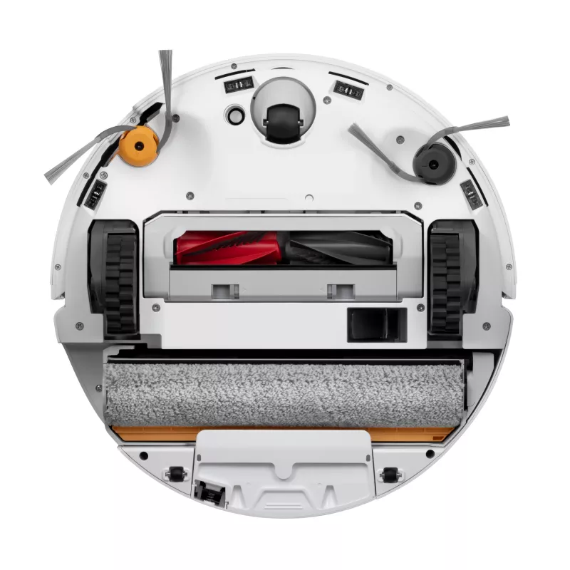 Roborock robotu putekļsūcējs Qrevo Curv 2 Flow — putekļu maiss, 0,325 L, Li‑Ion 5200 mAh, 240 min, balts