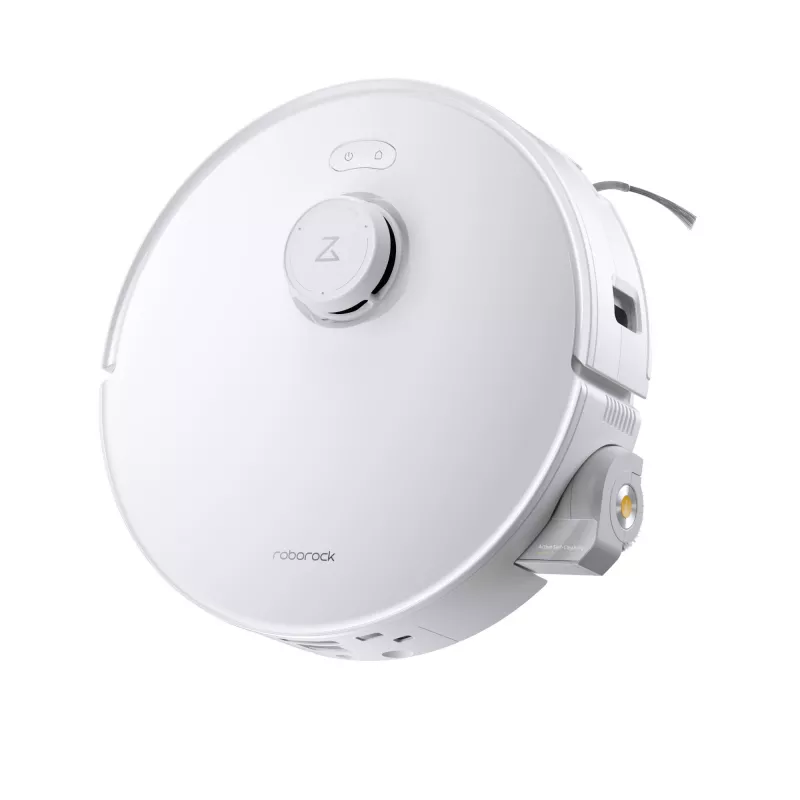 Roborock robotu putekļsūcējs Qrevo Curv 2 Flow — putekļu maiss, 0,325 L, Li‑Ion 5200 mAh, 240 min, balts