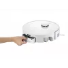 Roborock robotu putekļsūcējs Qrevo Curv 2 Flow — putekļu maiss, 0,325 L, Li‑Ion 5200 mAh, 240 min, balts