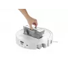 Roborock robotu putekļsūcējs Qrevo Curv 2 Flow — putekļu maiss, 0,325 L, Li‑Ion 5200 mAh, 240 min, balts