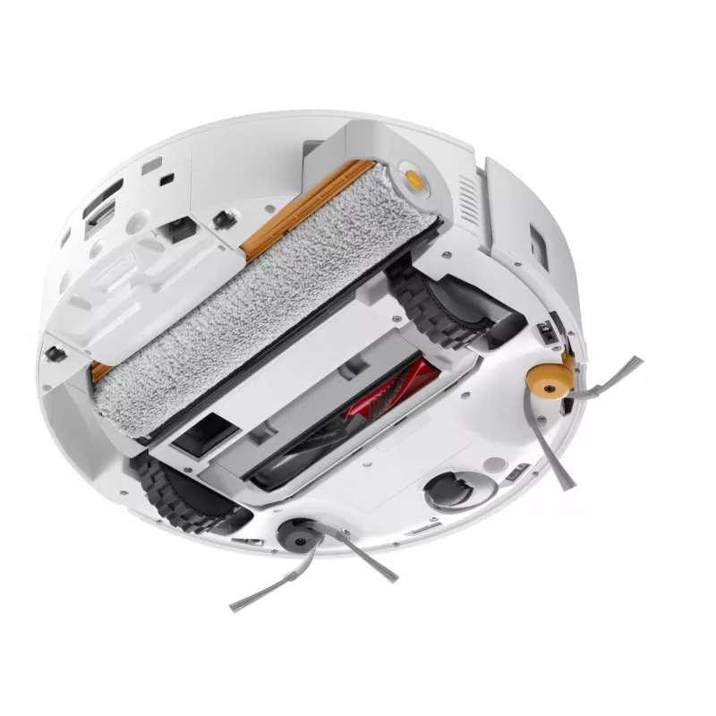 Roborock robotu putekļsūcējs Qrevo Curv 2 Flow — putekļu maiss, 0,325 L, Li‑Ion 5200 mAh, 240 min, balts