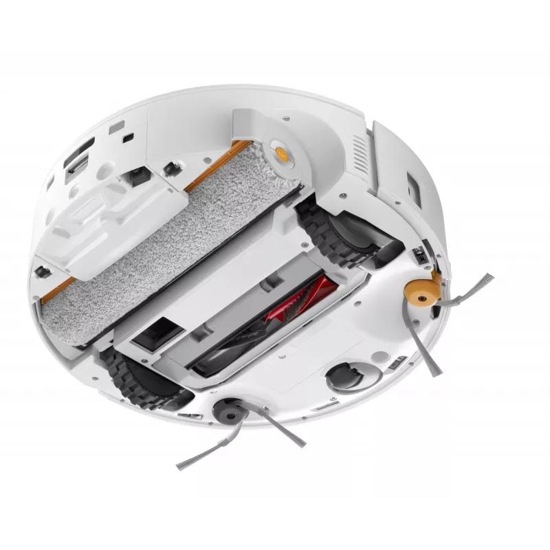 Roborock robotu putekļsūcējs Qrevo Curv 2 Flow — putekļu maiss, 0,325 L, Li‑Ion 5200 mAh, 240 min, balts