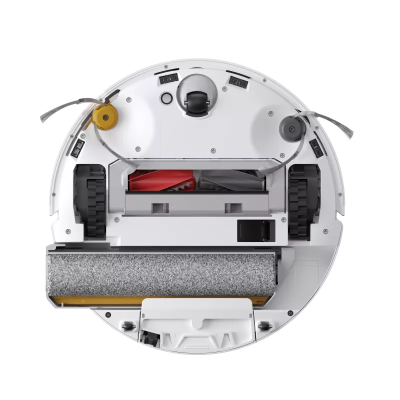 Roborock robotu putekļsūcējs Qrevo Curv 2 Flow — putekļu maiss, 0,325 L, Li‑Ion 5200 mAh, 240 min, balts