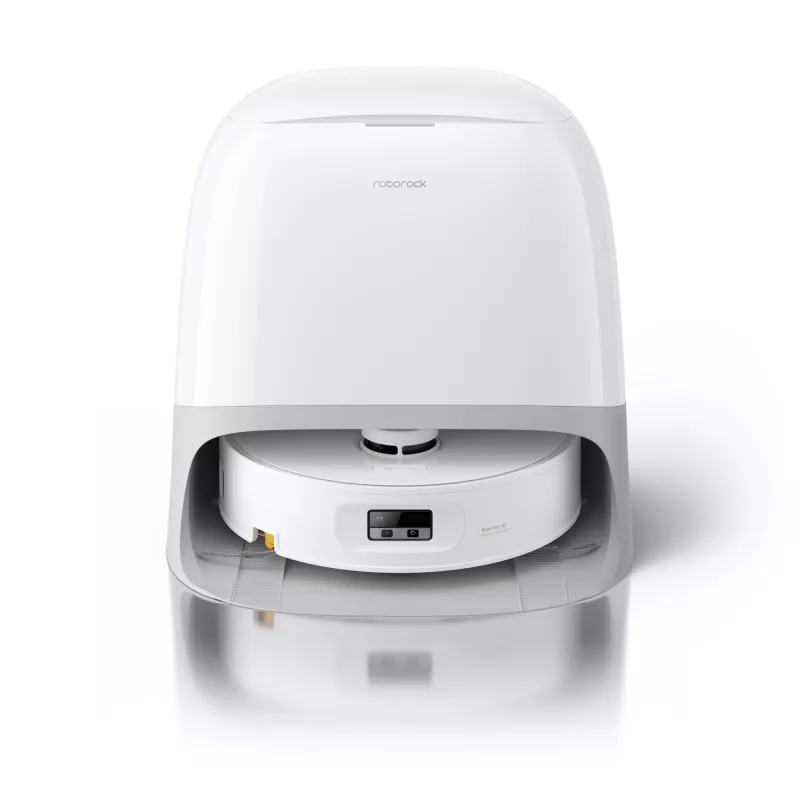 Roborock robotu putekļsūcējs Qrevo Curv 2 Flow — putekļu maiss, 0,325 L, Li‑Ion 5200 mAh, 240 min, balts