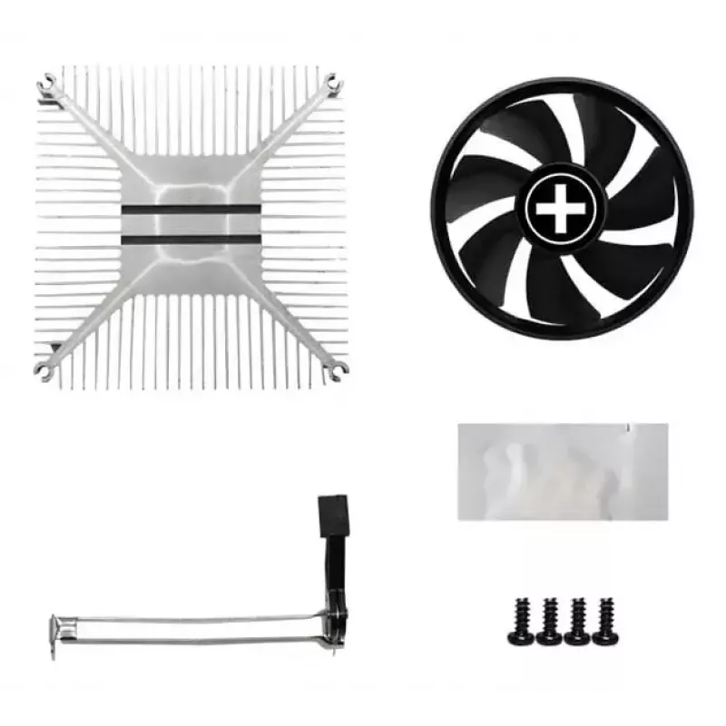 Gaisa dzesētājs XILENCE A250PWM.B, 92 mm ventilators, hidrauliskais gultnis, TDP 89 W, ligzdai AM4/AM5, melns