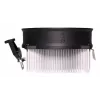 Gaisa dzesētājs XILENCE A250PWM.B, 92 mm ventilators, hidrauliskais gultnis, TDP 89 W, ligzdai AM4/AM5, melns