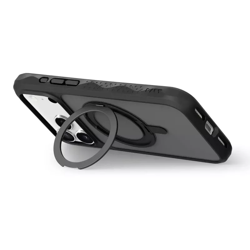 Mobilā tālruņa maciņš LAUT CARBON MATTER 17.5 cm 6.9 collas melns L_IP25D_CM_BK