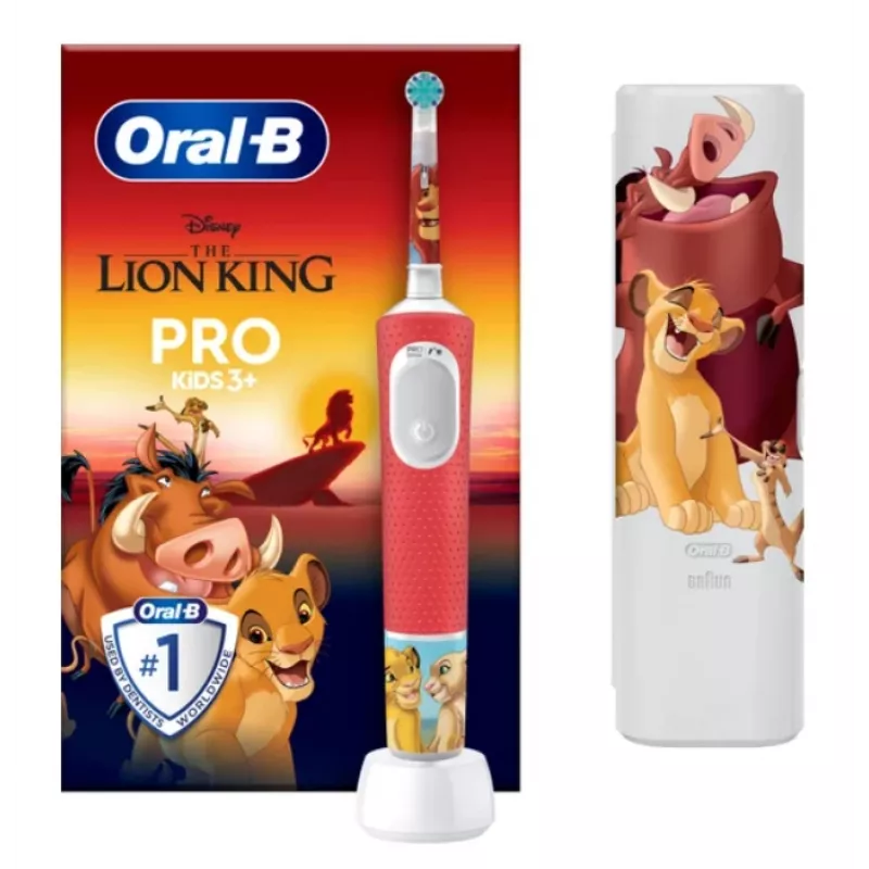 Oral-B Kids 80775003 elektriskā zobu birste bērniem Rotējoši-svārstoša zobu birste Balta