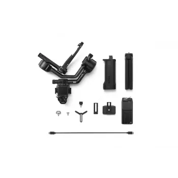 Rokas kameras stabilizators DJI RS 5 — alumīnijs, melns, 30 h darbības laiks, 1,46 kg