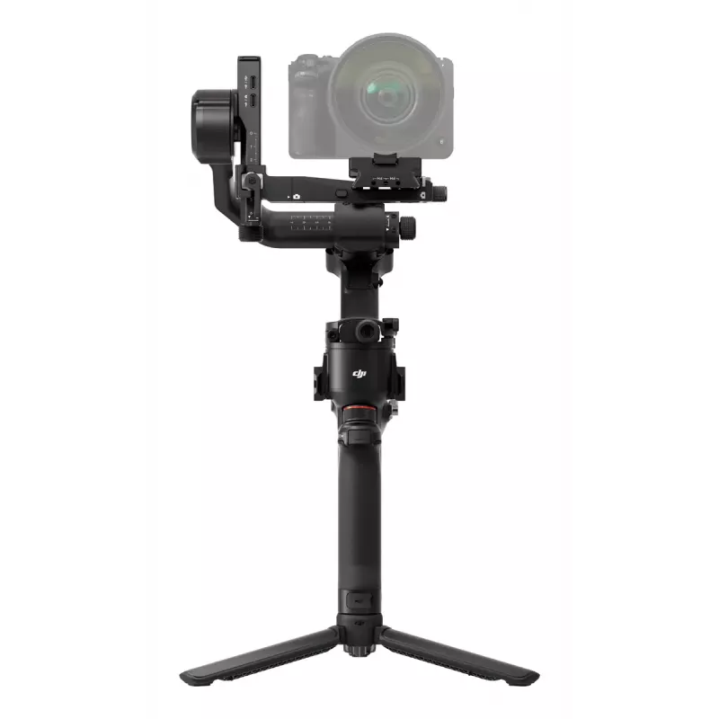 Rokas kameras stabilizators DJI RS 5 — alumīnijs, melns, 30 h darbības laiks, 1,46 kg