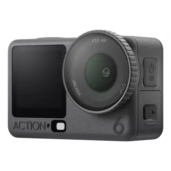 Action camera DJI Osmo Action 6 Standard Combo — 38 MP CMOS, 4K Ultra HD, 155° FOV, 2x digitālā tālummaiņa