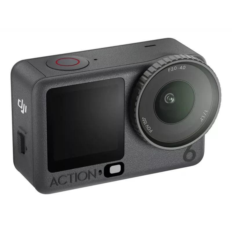 Action camera DJI Osmo Action 6 Standard Combo — 38 MP CMOS, 4K Ultra HD, 155° FOV, 2x digitālā tālummaiņa