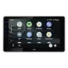2-DIN JVC KW-M795DBW automašīnas multivides uztvērējs, 9 collu kapacitīvs skārienekrāns, 200 W, Wi‑Fi divjoslu, Bluetooth, DAB+/FM/AM