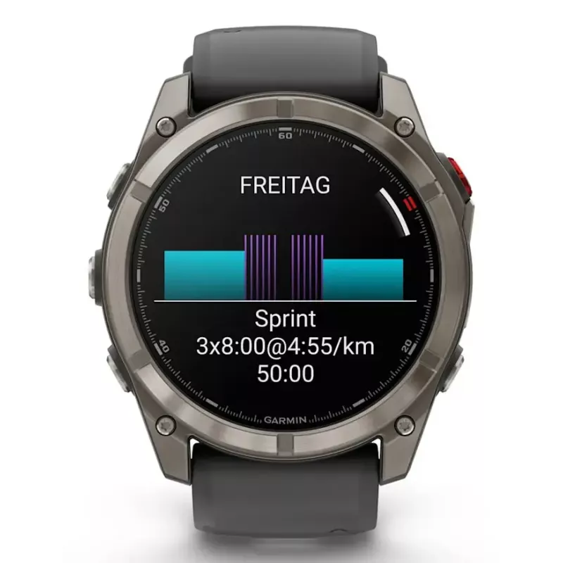 Viedpulkstenis Garmin fēnix 8 Pro AMOLED 1,4 collas 454x454 GPS Wi-Fi