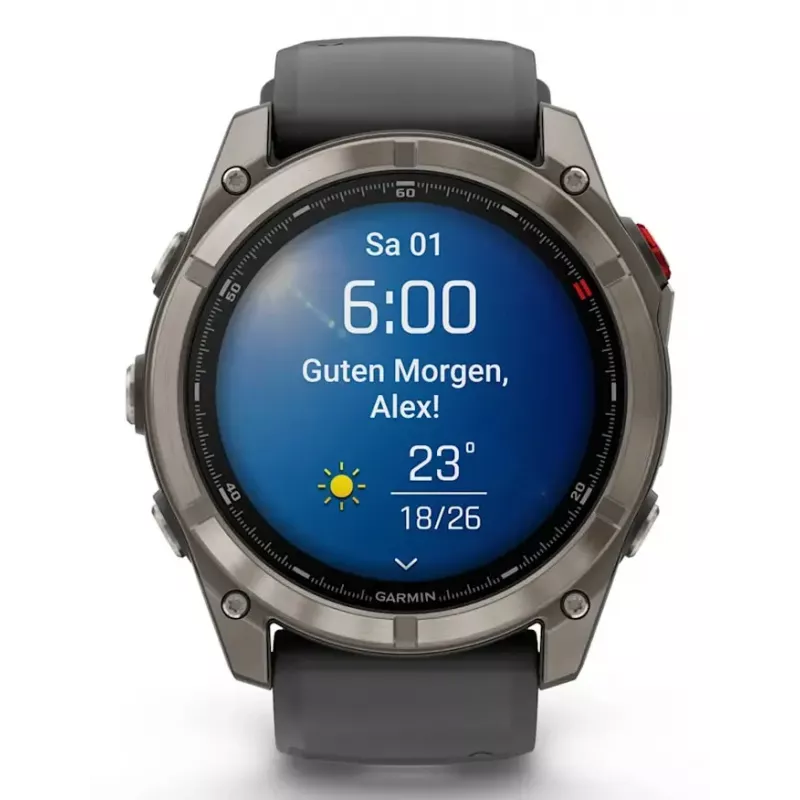 Viedpulkstenis Garmin fēnix 8 Pro AMOLED 1,4 collas 454x454 GPS Wi-Fi