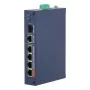 Pārvaldīts rūpnieciskais komutators DAHUA CHS4106-4ET-60 — 6 porti, 4x PoE 10/100, L2, 4.8 Gbit/s, 8000 MAC