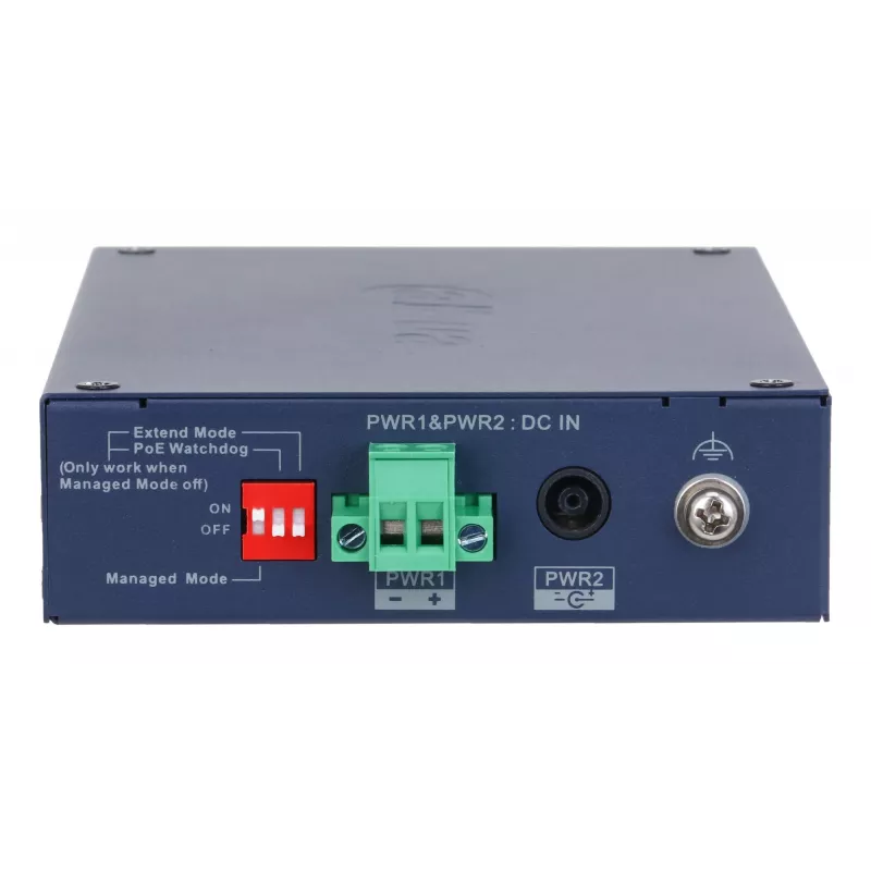 Pārvaldīts rūpnieciskais komutators DAHUA CHS4106-4ET-60 — 6 porti, 4x PoE 10/100, L2, 4.8 Gbit/s, 8000 MAC