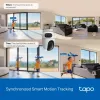 TP-Link Tapo C245D IP drošības kamera, 2304×1296, 3.1 mm objektīvs, 104.3° horiz., griestu/sienas stiprinājums, bezvadu, iekštelpām, balta