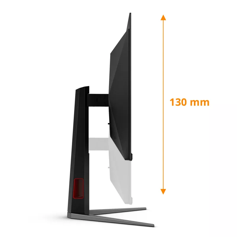 AOC G4 Q27G4ZD datora monitors 68.6 cm (27 collas) 2560 x 1440 pikseļi Quad HD QD-OLED melns, sarkans