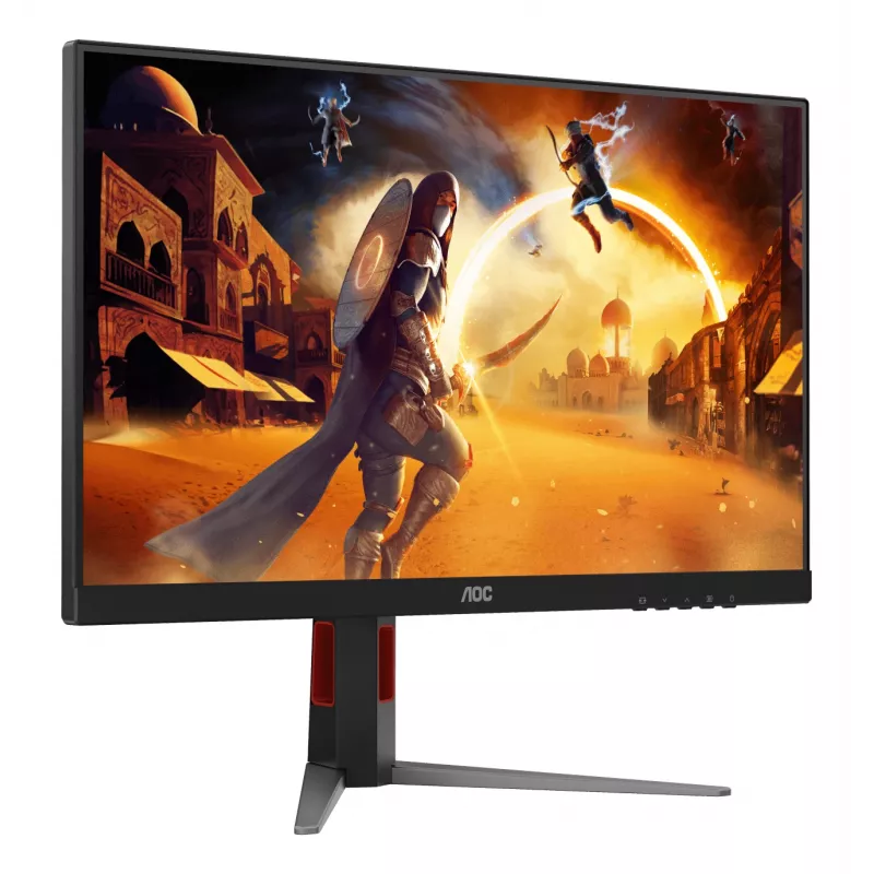 AOC G4 Q27G4ZD datora monitors 68.6 cm (27 collas) 2560 x 1440 pikseļi Quad HD QD-OLED melns, sarkans