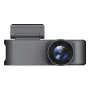 Dashcam DAHUA S5PRO 4K Ultra HD divu kameru, 2 kameras, 1,47 collu displejs, MicroSD līdz 128 GB, USB‑C, līdzstrāvas barošana, melns