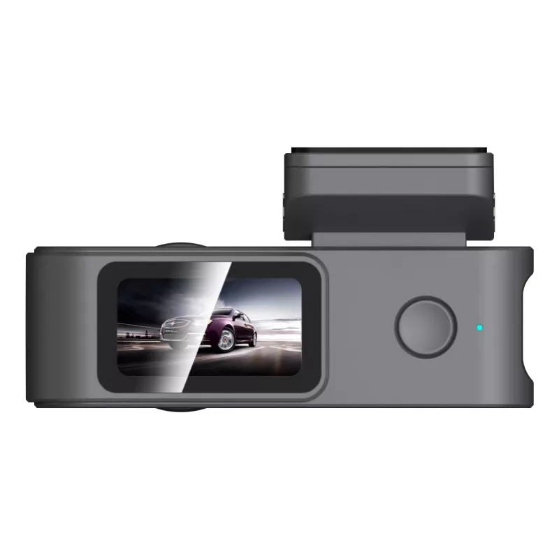 Dashcam DAHUA S5PRO 4K Ultra HD divu kameru, 2 kameras, 1,47 collu displejs, MicroSD līdz 128 GB, USB‑C, līdzstrāvas barošana, melns