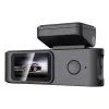Dashcam DAHUA S5PRO 4K Ultra HD divu kameru, 2 kameras, 1,47 collu displejs, MicroSD līdz 128 GB, USB‑C, līdzstrāvas barošana, melns