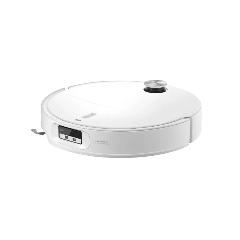 Robotu putekļsūcējs Roborock Qrevo Edge 2 Pro — bez putekļu maisiņa, mitrā mazgāšana, 190 min darbības laiks, 5200 mAh, 4 cm pārvaramais slieksnis