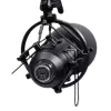 Podkāsta mikrofons TRUST GXT 270 Emita II+ — Kondensatora, USB, vadu savienojums, metāla korpuss, melns, 2,5 m kabelis