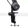 Podkāsta mikrofons TRUST GXT 270 Emita II+ — Kondensatora, USB, vadu savienojums, metāla korpuss, melns, 2,5 m kabelis