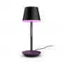 Viedā galda lampa Philips Hue Go pārnēsājamā lampa Bluetooth Zigbee Melna