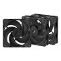 ARCTIC Freezer P14 Pro Reverse - 3 Pack - 140 mm A-RGB PWM ventilators ar kabeļu sadalītāju
